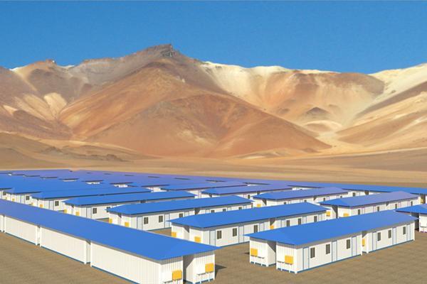 Diseño de construcciones modulares para minería