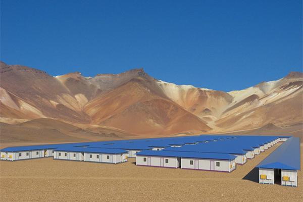 Diseño de construcciones modulares para minería