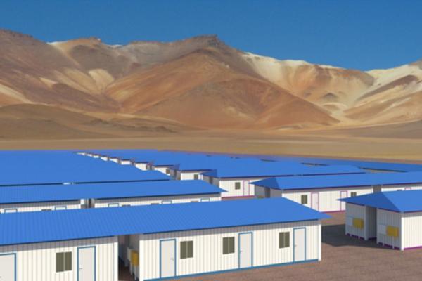 Diseño de construcciones modulares para minería