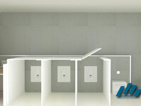  Módulos prefabricados para cuartos de baño para mujeres 